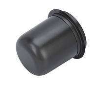 Hamwesh 58mm Stainless Steel Dosing Cup, Holds 150ml Coffee Grounds, Anti Flying Powder, Compatible with 58mm Italian Handle, for Most Coffee Machines, with Hands-Free Design (Dark Gray)