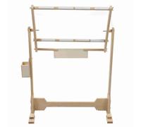 Hamwesh 9ct Cross Stitch Embroidery Frame, Floor Stand with 5 Standing Positions for Added Stability, 50cm Height Adjustable Tapestry Hoops, Suitable for Embroidery Enthusiasts