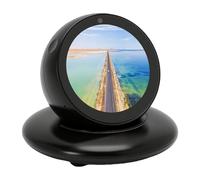 Hamwesh AI Car Robot, 360° Rotating Smart Car Dashboard Companion Robot Ornament with Dynamic Expressions Music Playback Automotive Interior Decoration for Interactive Driving Fun