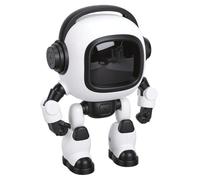 Hamwesh AI Talking Robot, Interactive Companion with Dynamic Blue Eyes, Real Time Emotion Responses, Role Switching, Language Learning, Safe Charging, for Kids Boys Girls