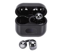 Hamwesh AI Translation Earbuds, 144 Languages Real Time Support Bluetooth 6.0 Wireless Translator Headphones, Clip On Earbuds with Hands Free Operation for Travel Business Learning (Black)