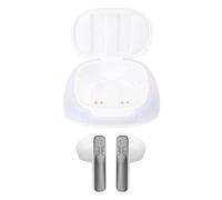 Hamwesh AI Translation Earbuds, Real Time Translation in 74 Languages 70 Accents, Noise Cancelling 5.3 Wireless Earbuds, for Travel Business Learning (White)
