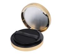 Hamwesh Air Cushion Puff Box, Sealed Portable Design Prevent Powder Overflow Flip Top Lid Cushion Foundation Case, Empty Powder Container with Mirror Sponge Puff for Liquid Foundation BB