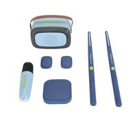 Hamwesh Air Drum Set, 3D Motion Sensing with Virtual Reality Technology for Kids and Adults (Blue)