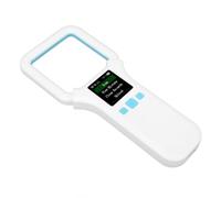 Hamwesh Animal Chip Scanner, 134.2Khz 125khz Dual Frequency Pet Microchip Scanner, Universal Pet Chip Reader with OLED Display and USB Data Transfer for Dogs Cats Veterinary Clinics