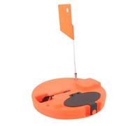 Hamwesh Anti Freeze Ice Fishing Tip Up, Nylon Stainless Steel Spindle Low Temperature Flag, EVA Float Design Lightweight Portable Ice Fishing Marker Flag for Winter Hole Cover
