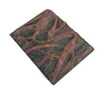 Hamwesh Aquarium Background, 23.6x17.7x0.8in 3D Rock Stone Fish Tank Background, Reptile Tank with Easy Cut Foam for Turtle Bearded Dragon Chameleon Snake (H)