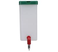 Hamwesh Automatic Bird Water Dispenser, Large Capacity Adjustable Rate Bird Water Feeder, Automatic Waterer with No Mess Design for Cage Cockatiel Finch Budgies Canary