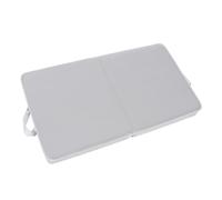 Hamwesh Baby Bath Kneeler, 2.4in Thick Non Slip Quick Drying Foldable Kneeling Pad with Painless Foam and Neoprene for Baby Bathing, Yoga, Gardening, Camping, and Household (Grey with Grey)