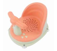 Hamwesh Baby Bath Seat, Non Slip Foldable Infant Bath Seat, Toddler with Foldable, Backrest, Steering Wheel, Detachable Handle and 4 Suction Cups for Babies 6 Months Up (Mint Green)