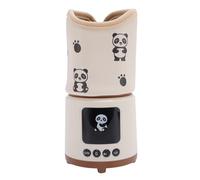 Hamwesh Baby Bottle Warmer, Smart Temperature Control Portable Milk Warmer, White Noise Bottle with 5800mAh Battery and Adjustable Temperature for Breast Milk Formula Heating Fits (Panda)