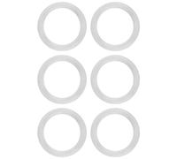 Hamwesh Baby Pacifier Clamp/Holder Adapter Holder, 20 Pack Safe Silicone O-Rings, Easy to Clean and Hygienic for Babies, Gender Neutral Design (Transparent)