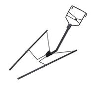 Hamwesh Basketball Rebounder, Alloy Steel Construction Basketball Ball Return Training Aid, Hoop Return Attachment with Smooth Rebound Track for Outdoor Indoor Play Practice