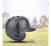 Hamwesh Batting Helmet, High-impact ABS Cover Baseball Helmet, Softball Batting with Adjustable Strap and Breathable Sponge Inner for Adult Youth Kids (Black)