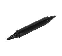 Hamwesh Beard Pen, 2 in 1 Filler Pencil, Sweat Proof, Dark Brown | Mustache Shaper with 4 Tip fork, ABS Material, Filler for Daily Grooming, Portable for Touch Ups