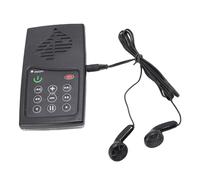 Hamwesh Bible Audio Player, Solar Powered 8GB Handheld Bible Player, Electronic Reader with Earphones Lanyard for Seniors (Portuguese)