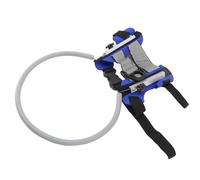 Hamwesh Blind Dog Harness, Adjustable Buckle Halo Harness with Anti Collision Bumper for Protective Guiding Device for Blind Dogs Build (S Diameter 22cm/8.7in (for 4-10kg / 8.8-22.0lb)