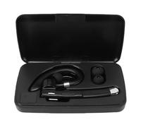 Hamwesh Bluetooth Headset, 180 Degree Rotatable Bluetooth 6.1 Noise Cancelling Wireless Earbud, Business Earbud with 500mAh Charging Case AI Translation for Business Meetings Truck Drivers