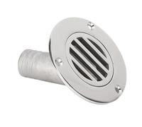 Hamwesh Boat Deck Drain Scupper, 316 Stainless Steel, Mirror Polished Surfaces with Efficient Water Drainage for Boats Yachts