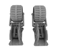 Hamwesh Boat Launching Wheels, Flip-Up Retractable Design Easy Installation Inflatable Boat Wheels, Dinghy with Steering Lock Device for Moving Inflatable Boats, Kayaks, and Small