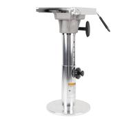 Hamwesh Boat Seat Pedestal, Adjustable Height 14" to 20" Slide and Swivel Adjustable Boat Seat Pedestal, Mount with Detachable Plate for Boats Yachts RV Lounges