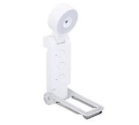 Hamwesh Book Light, 6 Dimmable Brightness Levels 5 Adjustable Color Temperatures USB Rechargeable Foldable Reading Light, LED Book with 3 Sleep Timers Memory Function for Bed (White)