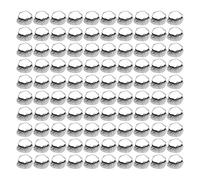 Hamwesh Breathable LatexFree Beard Protective Nets, 100 Pcs, Elastic Disposable Nylon Beard Covers for Clean and Hygienic Work Practices (Black)