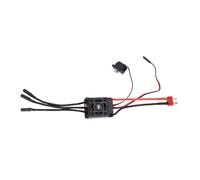 Hamwesh Brushless ESC, Rainproof 60A 320A Burst Current Support with Cooling Fan Electronic Speed Controller, RC Car Speed Control for 1/10 1/12 /14 Sensorless Brushless