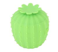 Hamwesh Butter Crock, Food Grade Silicone Clear Water Level Sealing Lid Butter Dish with Lid French Bell Detachable Easy Clean for Homes Restaurants (Green)