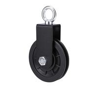 Hamwesh Cable Pulley Wheel, 360 Degree Rotatable Silent Detachable 440 Lbs Load Mute Fitness Pulley Wheel, Heavy Duty Gym System with Alloy Construction and Metal Bracket