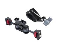 Hamwesh Camera Clamp Mount, 360 Degree Ball Head Flexible Adjustment Strong Load Bearing Action Camera Mount, Arrow Storage Case Adapter with 1/4 Inch Thread for Video Photography and Multi