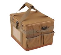 Hamwesh Camping Storage Bag, Large Capacity 30L with Handles Hard Design Collapsible Trunk Organizer for Outdoor Gear with Multipurpose Tactical Travel Bag