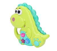 Hamwesh Cartoon Dinosaur Piano Toy, Baby Musical Keyboard with Multiple Sound Effects for Toddlers Early Learning (Green)
