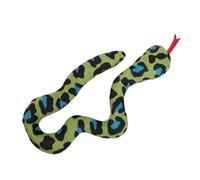 Hamwesh Cat Snake Toy, Built-in Catnip Wearproof Materials Helps Burn Energy Snake Cat Toy, Catnip with High Density Plush Fabric for Indoor Cats to Chew and Play (Green)