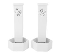 Hamwesh Chicken Grit Feeder, Large Capacity Gravity Feeder with Removable Lid for Healthier Hens