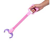 Hamwesh Claw Grabber Toy, Flexible Movement Clamps Objects Like Balls Kids Grabber with Robot Claw for Hard to Places (Pink)