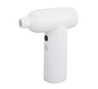 Hamwesh Compressed Air Duster, 110000RPM 60W Adjustable Electric Air Blower, Mini Blower with USB Type C Charging for Keyboard Car Outdoor Cleaning Camping Inflatable Cushion (White)