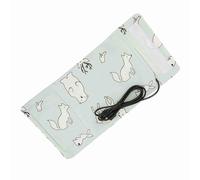 Hamwesh Convenient USB Baby Bottle Keep Warm Bag, Insulation Thermostat for Safe Traveling with Perfectly Warm Milk, Small and Portable Design, Suitable for Parents and Caregivers (#4)