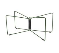 Hamwesh Cooler Stand, High Strength Stainless Steel Foldable Prevent Sinking Non Slip Camping Cooler Stand with Storage Bag for Camping Hiking Outdoor Activities (OD Green)