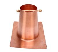 Hamwesh Copper Gutter Adapter, Durable Construction, Efficient Water Drainage, Secure Installation with Brass Screw/Fastener for Rain Chain Installation