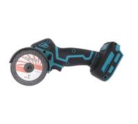 Hamwesh Cordless Mini Circular Saw, 19000 RPM Compact Circular Saw with 3 Inch Sawblades, Dust Cover and Non Slip Handle, for Woodworking Metal Cutting and Home Repair