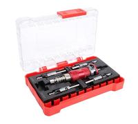 Hamwesh Countersink Drill Bit Set, 5Pcs HSS M2 Tapered Drill Bits with Adjustable Depth Stop Fast Release Hex Shank for Woodworking Drilling Storage Box