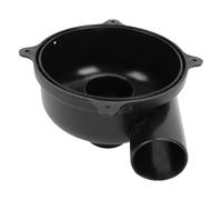 Hamwesh Cyclone Dust Separator, 4 Inch Universal Fit Efficient Dust Debris Separation Collector Lid, Vacuum Cleaner Accessory with Sealing Ring for Wet Dry Models