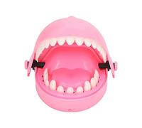 Hamwesh Dentist Game for Kids, Plastic Reusable Biting Finger Toy (Pink)