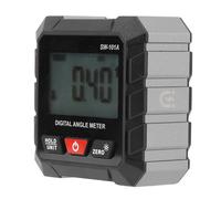 Hamwesh Digital Angle Finder, 4x90° Magnetic Angle with 180° Flip Auto Rotate Screen and Absolute Relative Modes for Woodworking Construction Maintenance