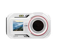 Hamwesh Digital Camera, 48MP QHD 16X Digital Zoom Dual Screen WiFi Camera, Cameras for Photography with 3 Inch and 1.54 Inch Displays for Travel Selfie Photography (White)