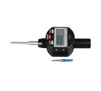 Hamwesh Digital Dial Indicator, 0 To 25.4mm Range High Accuracy 0.00005in Resolution Dial Test Indicator, Aluminum Alloy Material With CR2032 Battery For Industrial Machinist Tools