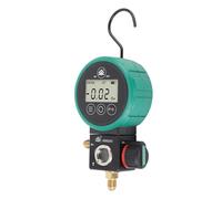 Hamwesh Digital Manifold Gauges, R410A R134A R1234yf Compatible HVAC Vacuum Pressure Gauges, AC Pressure with 4 Units 9 Refrigerants Detection for Air Conditioning Systems