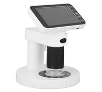 Hamwesh Digital Microscope, 12MP 1000X Coin Microscope Handheld with 3.97inch Screen 6 LED Lights Rechargeable Battery for Coins Jewelry Circuit Board Repair Stamp Collection