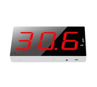 Hamwesh Digital Sound Level Meter, 30 to 130dB Wall Mount 3 Inch LCD Screen Decibel Meter, Noise Level with Sound Alarm for Classrooms, Offices, Homes and Various Environments